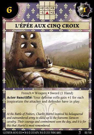 L'epee Aux Cinq Croix
